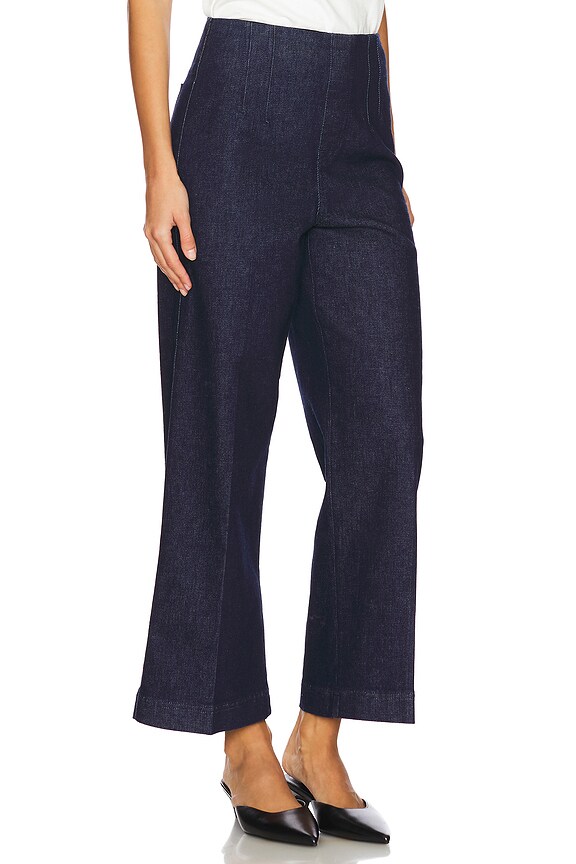 view 2 of 6 JAMBES LARGES in Indigo