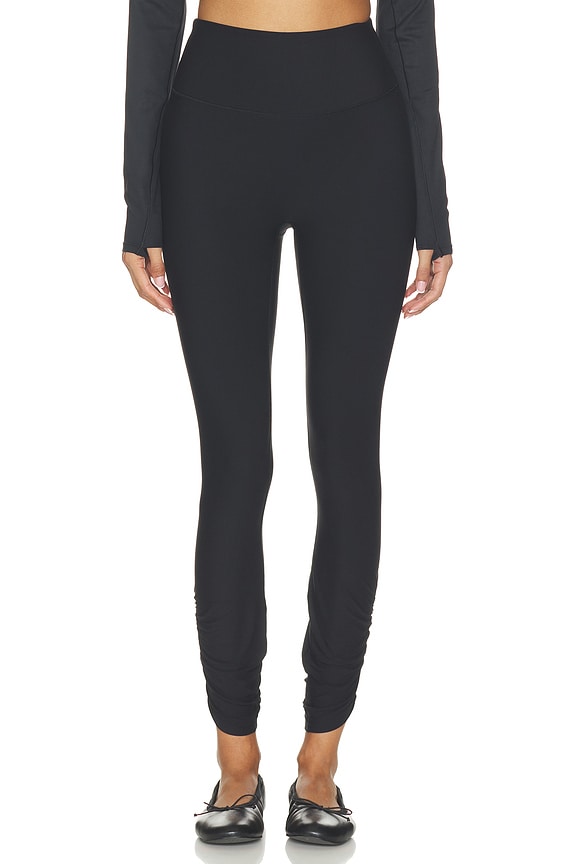 view 2 of 6 On Form Runched Leggings in Very Black