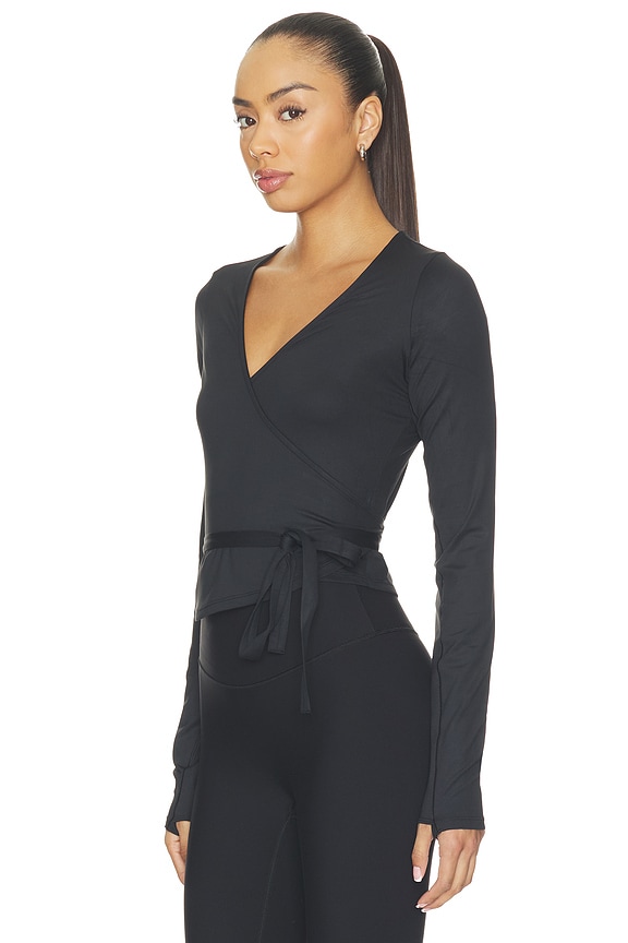 view 2 of 4 On Form Ballet Wrap in Very Black