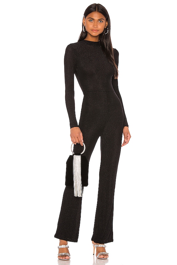 view 2 of 4 Nissa Open Back Jumpsuit in Black