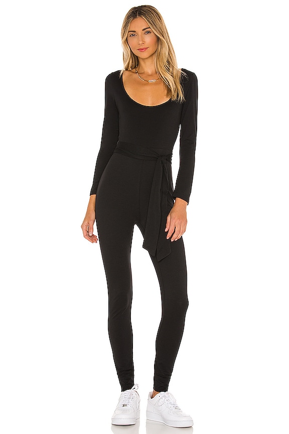 view 1 of 4 Sophia Jersey Jumpsuit in Black