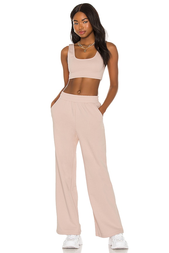 view 1 of 4 Jules Fleece Set in Taupe