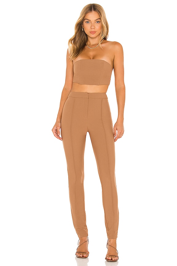 view 1 of 4 Luciana Pant Set in Toffee