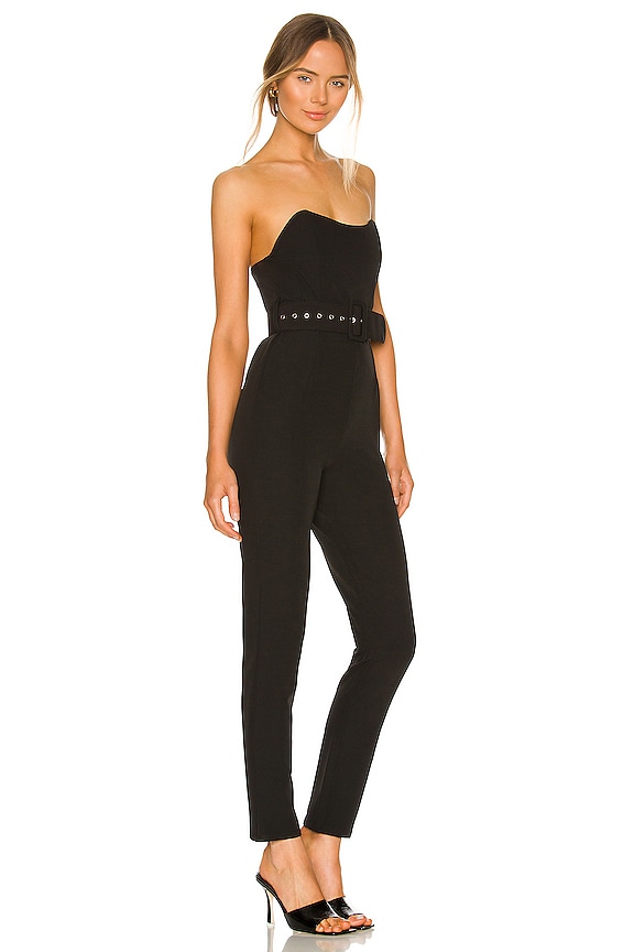 view 2 of 3 Naomi Belted Jumpsuit in Black