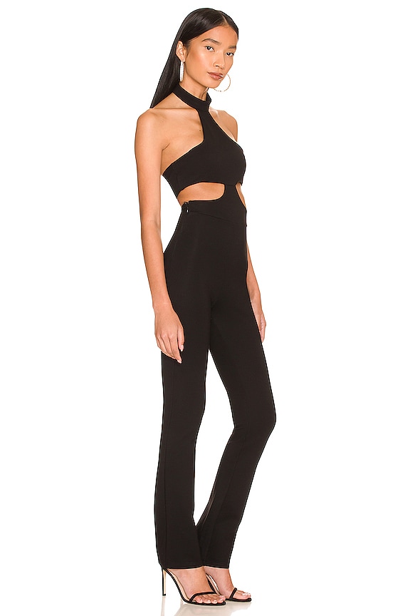 view 2 of 3 Piper Halter Jumpsuit in Black