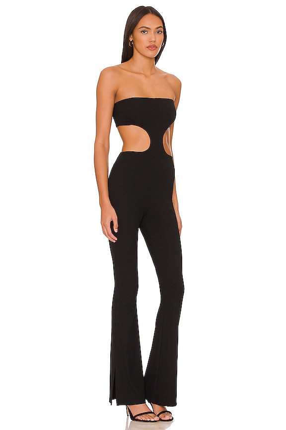 view 2 of 3 Darcey Cut Out Jumpsuit in Black