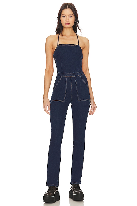 view 2 of 4 COMBINAISON MACEY in Dark Blue Wash