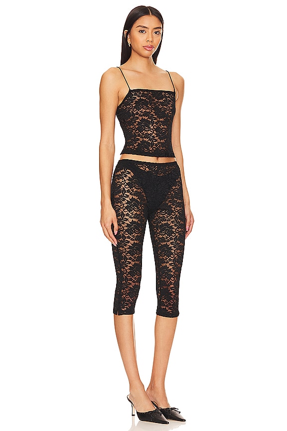 view 2 of 3 Justine Sheer Capri Set in Black