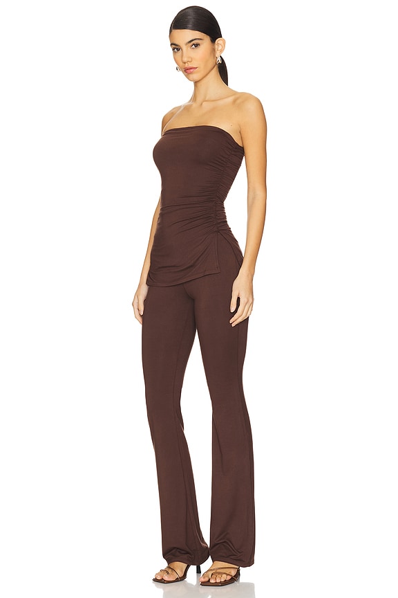 view 2 of 3 Annalise Pant Set in Brown