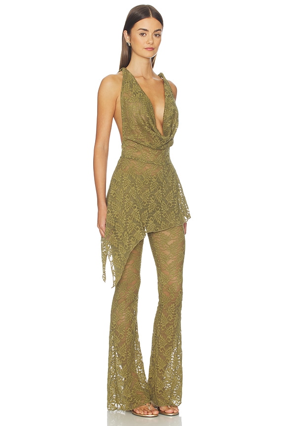 view 2 of 6 Colson Pant Set in Olive Green