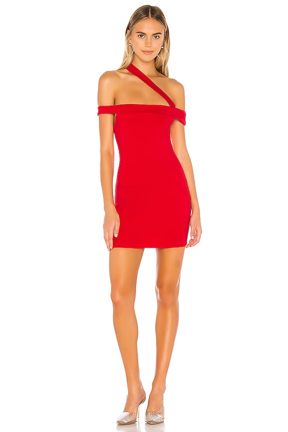 Linda Asymmetric Bodycon Dress