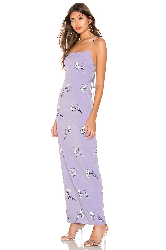 view 2 of 3 Johanna Maxi Dress in Lavender Floral