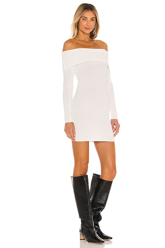 view 2 of 5 Tallie Off Shoulder Dress in Ivory