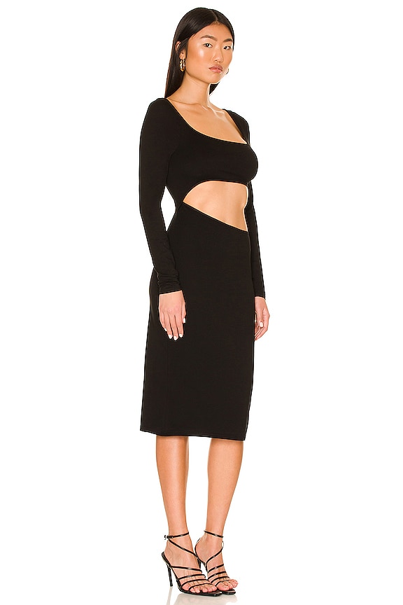 view 2 of 3 Lola Cut Out Dress in Black