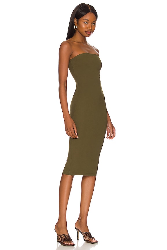 view 2 of 3 ROBE LILIAN in Dark Olive