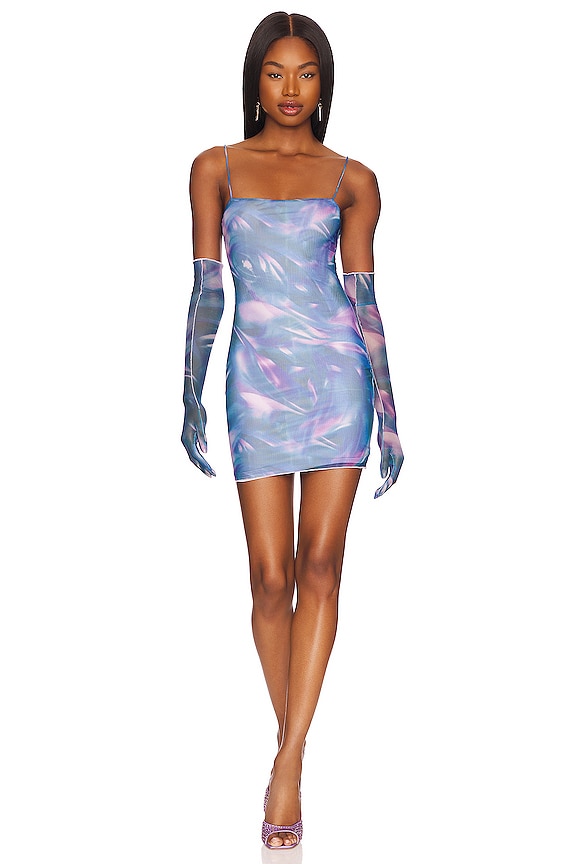 view 1 of 4 Jasper Glove Mini Dress in Blue Multi