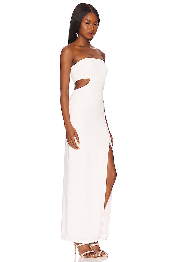 view 2 of 3 Paola Maxi Dress in White