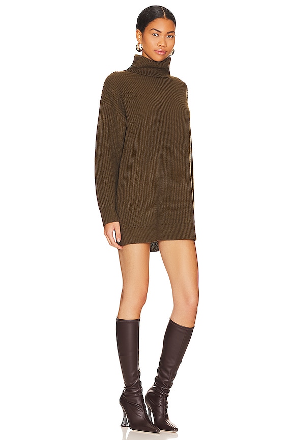 view 2 of 4 Sanja Sweater Dress in Forest Green