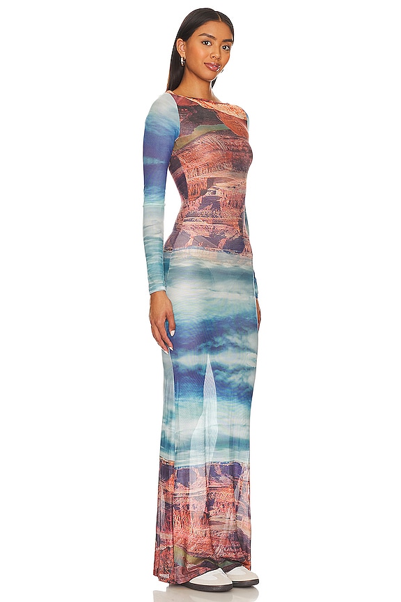 view 2 of 3 ROBE LILIELA in Orange Multi