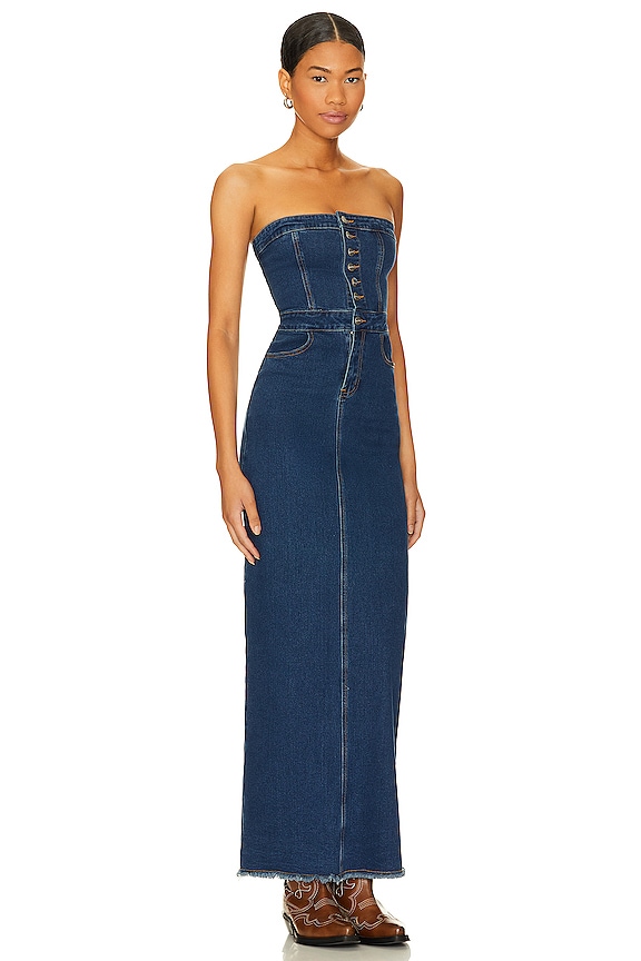 view 2 of 4 VESTIDO NATALIA in Blue