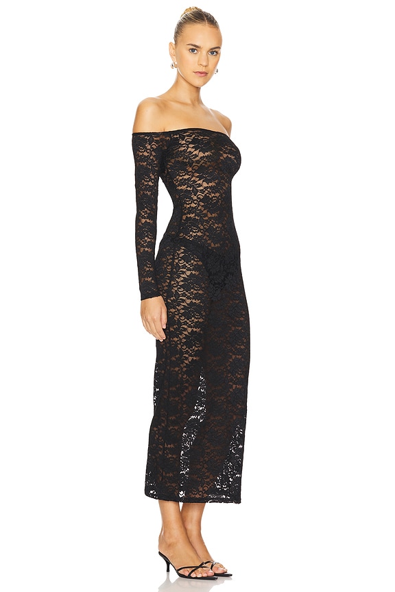 view 2 of 3 VESTIDO LARSA in Black