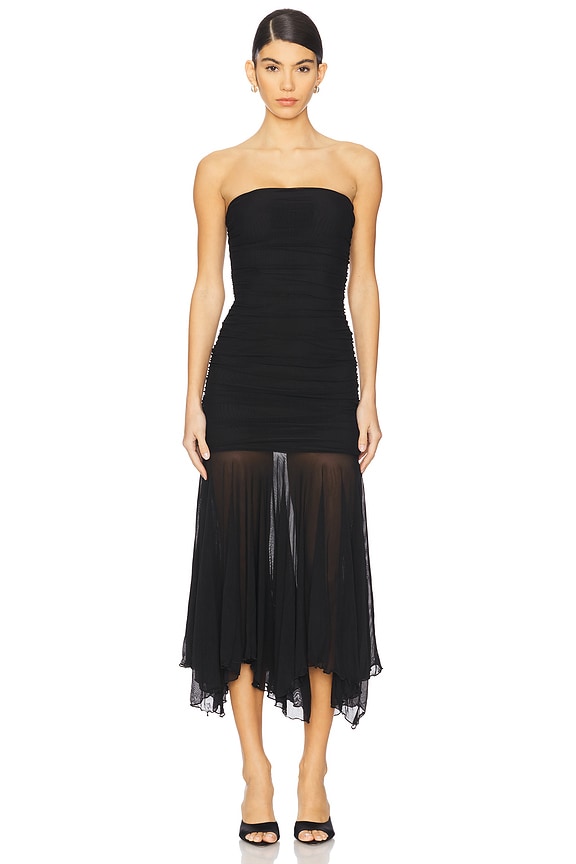 view 1 of 3 Amaris Strapless Dress in Black