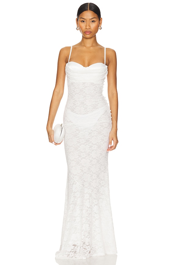 view 1 of 3 Mercer Maxi Dress in White