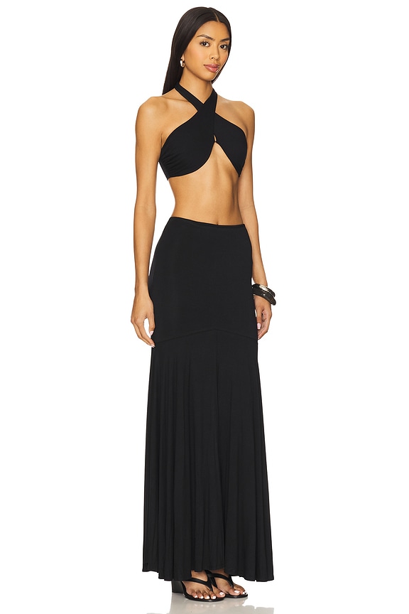 view 2 of 3 ENSEMBLE JUPE YASMINA in Black