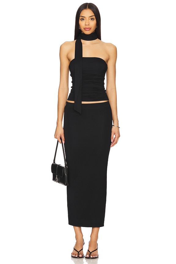 view 1 of 4 Dragana Skirt Set in Black
