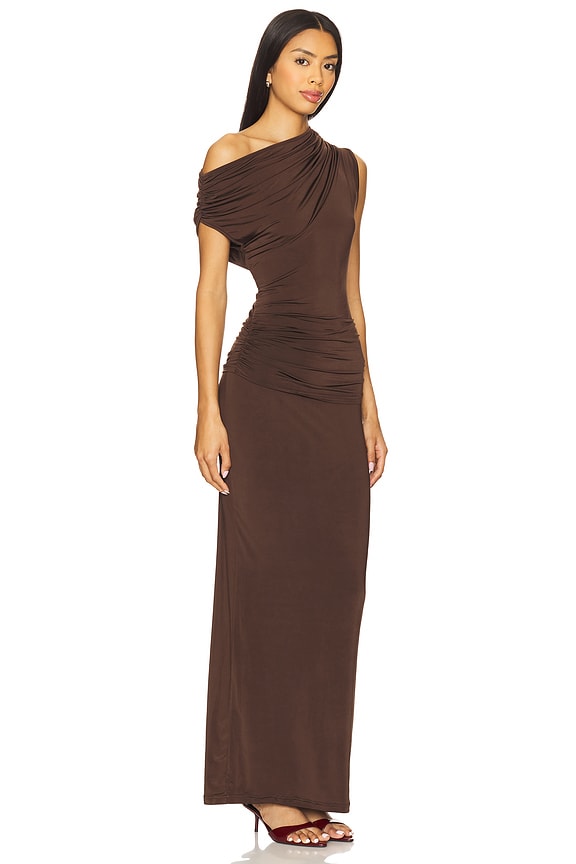 view 2 of 4 ENSEMBLE JUPE MORGANA in Brown