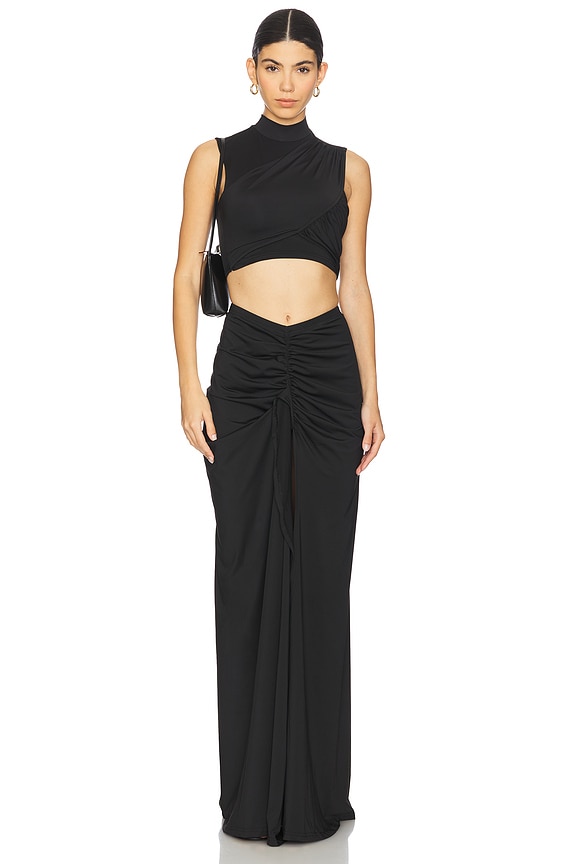 view 2 of 4 Brioni Skirt Set in Black