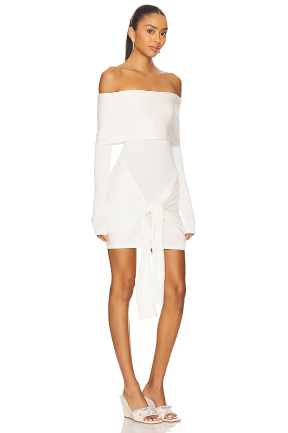 view 2 of 3 Theresa Mini Dress in White