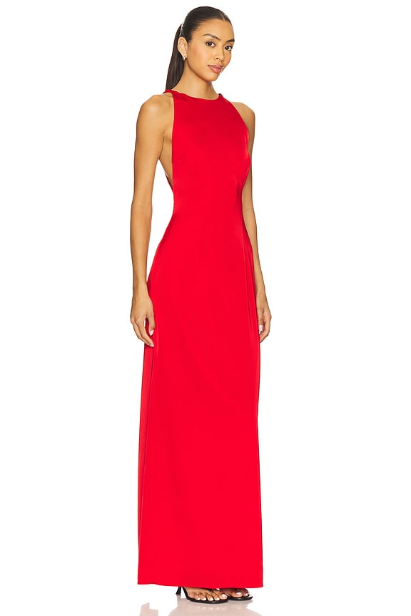 view 2 of 3 Madeline Maxi Dress in Red