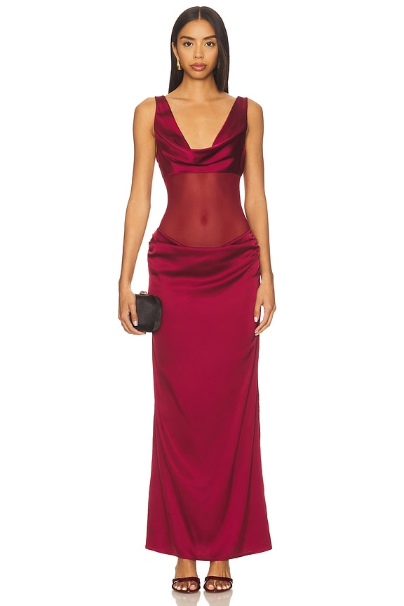 view 1 of 3 Astri Maxi Dress in Wine
