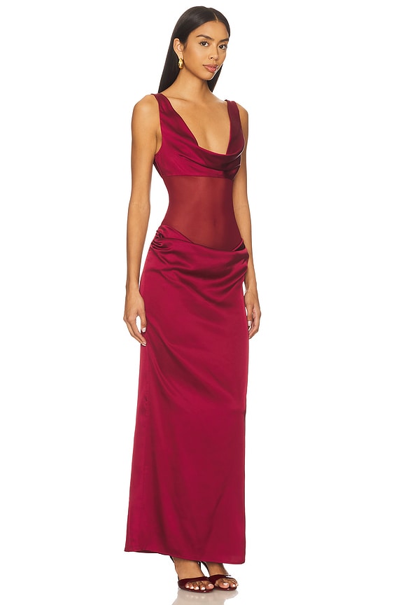 view 2 of 3 Astri Maxi Dress in Wine