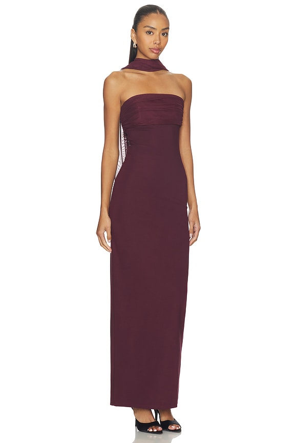 view 2 of 3 ROBE TIERRA in Plum