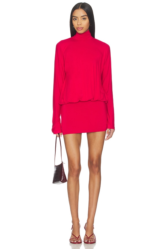 view 2 of 4 Braulia Mini Dress in Red