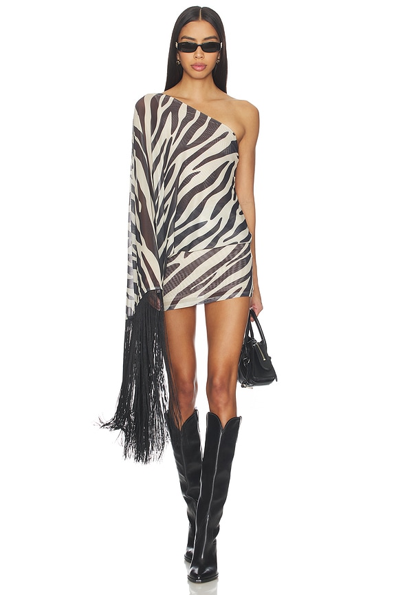 view 1 of 5 Katana Mini Dress in Zebra