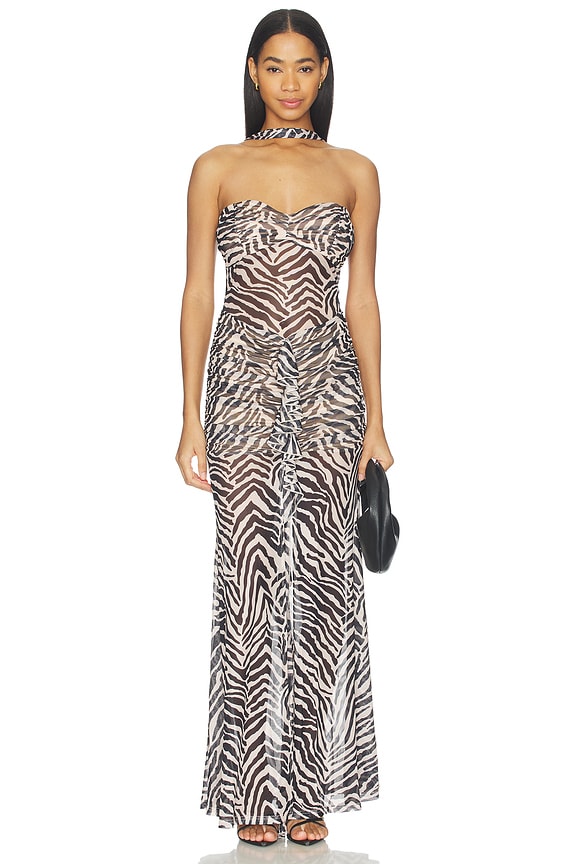 view 2 of 4 Britlee Maxi Dress in Zebra