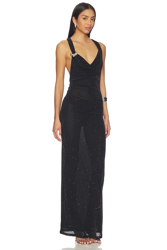 view 2 of 4 Kincade Halter Maxi Dress in Black