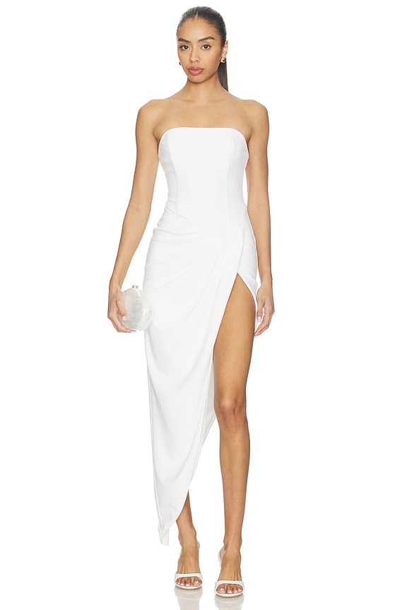 view 1 of 3 Victoria Corset Maxi Dress in White