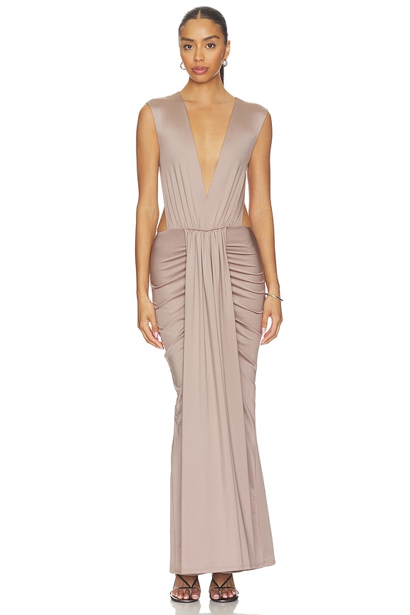 view 1 of 3 Brisa Maxi Dress in Mocha