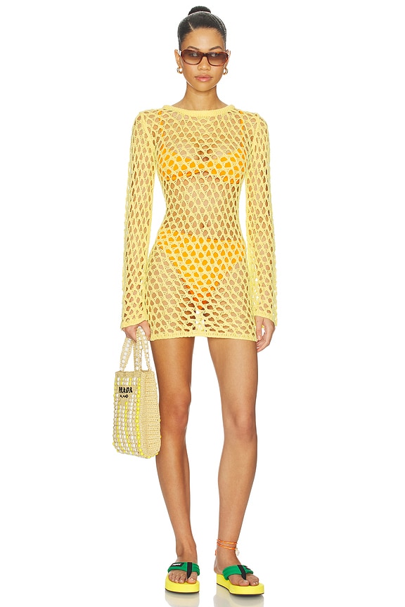 view 2 of 3 VESTIDO CHESSA in Yellow