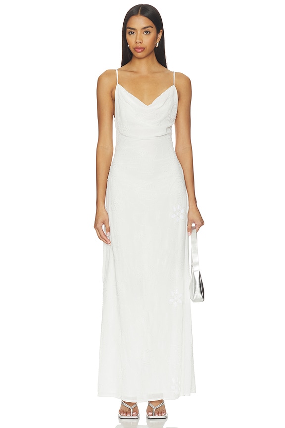 view 1 of 3 Xanthia Maxi Dress in White