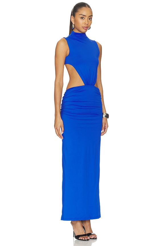 view 2 of 3 Chana Cut Out Maxi Dress in Cobalt Blue