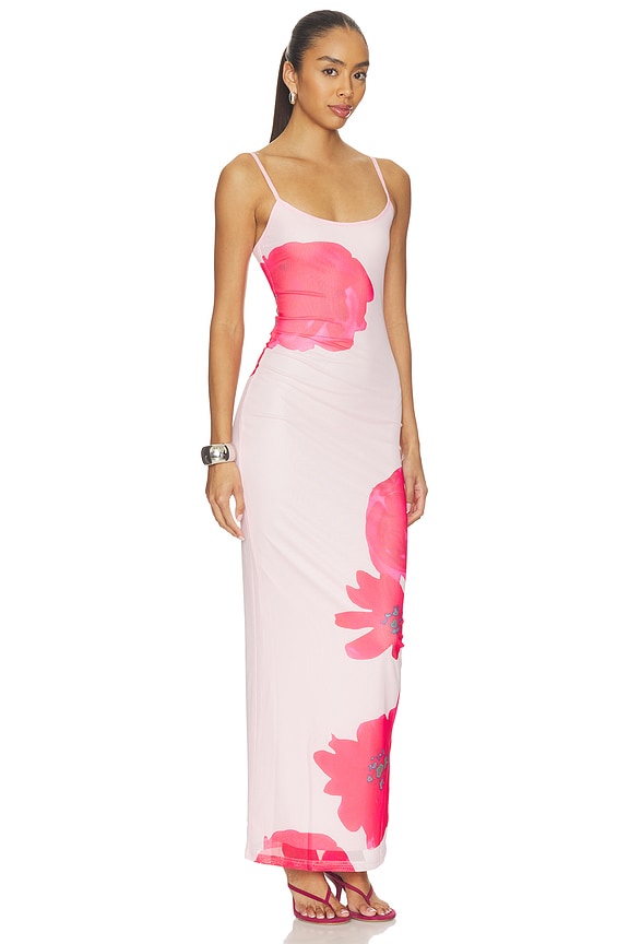 view 2 of 3 ROBE JOBELLE in Pink Floral