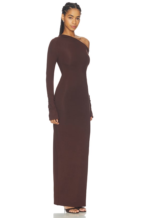 view 2 of 3 Advice Maxi Dress in Brown