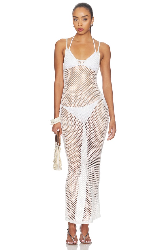 view 1 of 3 DILLON ドレス in White