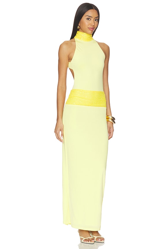 view 2 of 4 Sabriana Gown in Yellow