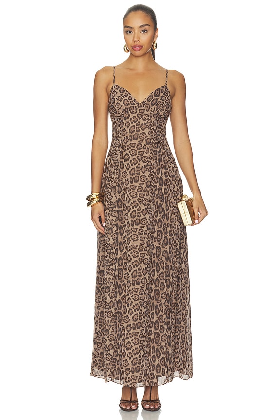 view 2 of 4 Marleigh Maxi Dress in Leopard Print